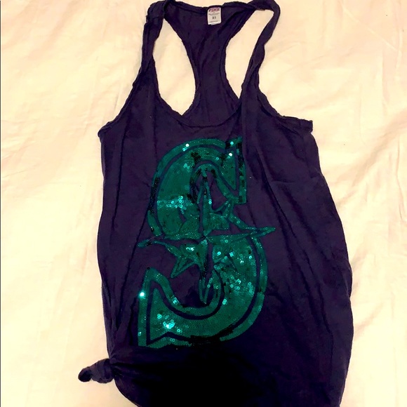 Pink Brand Seattle Mariners Tank Top in XS - Picture 1 of 3